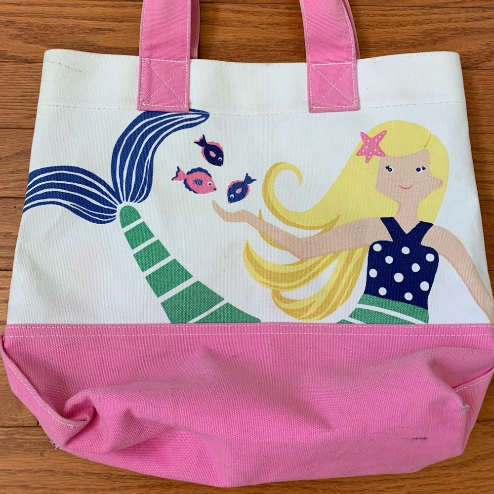 Pottery Barn Kids Mermaid Tote Bag